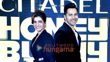 Photos: Varun Dhawan, Samantha Ruth Prabhu and others grace the trailer launch of Citadel: Honey Bunny