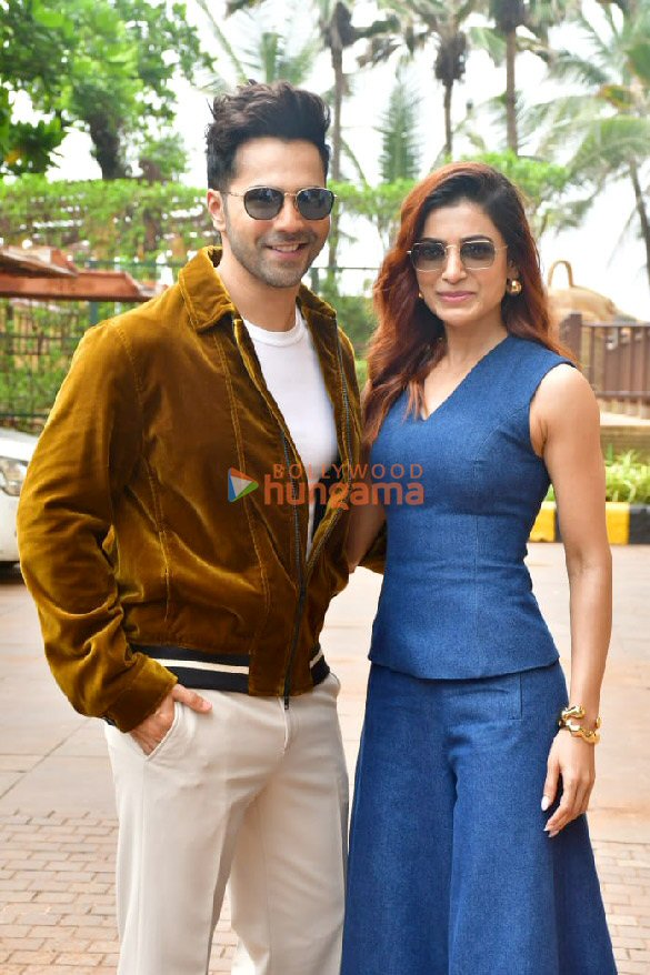 photos varun dhawan samantha ruth prabhu and others snapped promoting their spy thriller citadel honey bunny 2