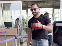 Saif Ali Khan papped at the airport in casual look