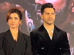 Samantha Ruth Prabhu and Varun Dhawan for citadel all Glam up in black