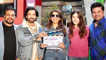 Shanaya Kapoor kicks off her debut Aankhon Ki Gustaakhiyan with Vikrant Massey