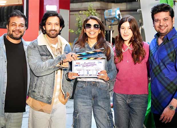 Shanaya Kapoor kicks off her debut Aankhon Ki Gustaakhiyan with Vikrant Massey 