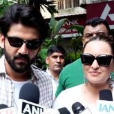 Sonakshi Sinha & Zaheer Iqbal get clicked at an event in the city