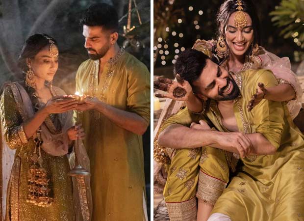 Surbhi Jyoti drops dreamy photos from Mehendi Ceremony as they spin a beautiful tale of tradition and romance : Bollywood News