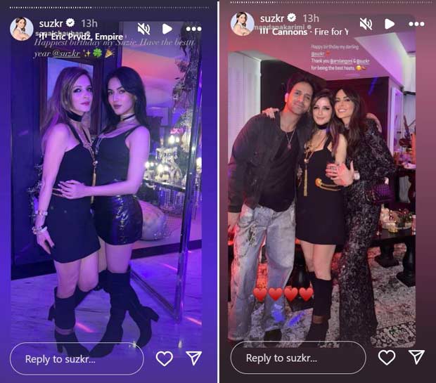 Sussanne Khan paints the town red with glamorous party; draws bollywood A-listers including ex-husband Hrithik Roshan and his girlfriend Saba Azad