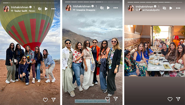 Trisha Krishnan takes off to Morocco; shares a sneak peek into her relaxing getaway