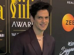 Vijay Varma is all smiles as he poses for paps at IIFA 2024 red carpet