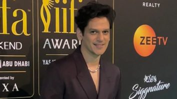 Vijay Varma is all smiles as he poses for paps at IIFA 2024 red carpet