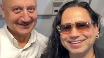 Anupam Kher shares hilarious video with Kailash Kher showcasing their playful bond, watch