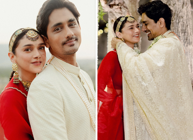 Aditi Rao Hydari and Siddharth ‘marry again’ in Rajasthani style; see pics