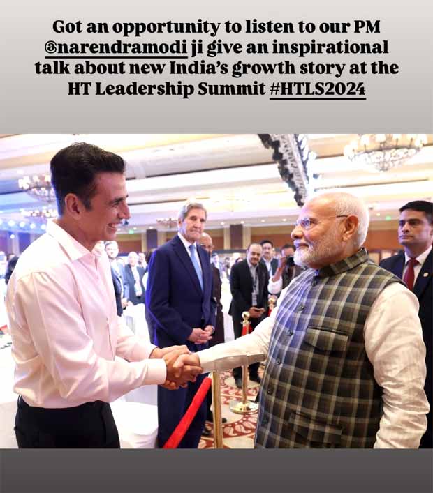 PM Narendra Modi’s heartfelt greeting to Akshay Kumar goes viral! : Bollywood News