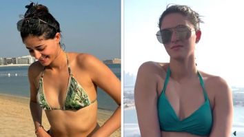 Ananya Panday flaunts her Dubai vacation photos as she soaks in the sun; Suhana Khan comments: “Wow bikini bod”