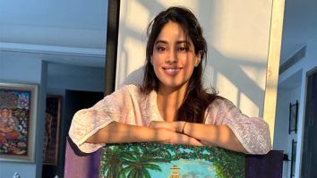 Janhvi Kapoor unveils hidden talent as an artist; Boney Kapoor ‘hyping’ her skills is every parent ever!