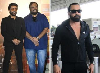 Kanguva press conference at Miraj IMAX Wadala: Siva reveals that he signed Bobby Deol after seeing his airport video on Instagram; adds, “If he was an animal in Animal, here he’s a WILD animal” Kanguva press conference at Miraj IMAX Wadala: Siva reveals that he signed Bobby Deol after seeing his airport video on Instagram; adds, “If he was an animal in Animal, here he’s a WILD animal”