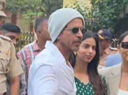 King Khan and family papped after casting vote