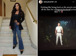 Krishna Shroff joins fans in hooting for brother Tiger Shroff’s entry in Singham Again