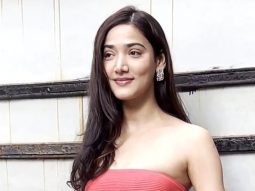 Medha Shankr spotted in Juhu wearing a chic Red dress