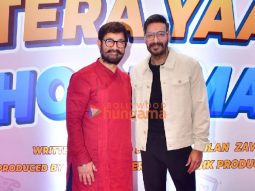 Photos: Aamir Khan, Ajay Devgn and others grace the mahurat of the film ‘Tera Yaar Hoon Main’