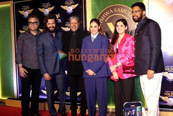 photos ajay devgn genelia deshmukh riteish deshmukh and others snapped at the vishwa samudra golden eagles championship 4
