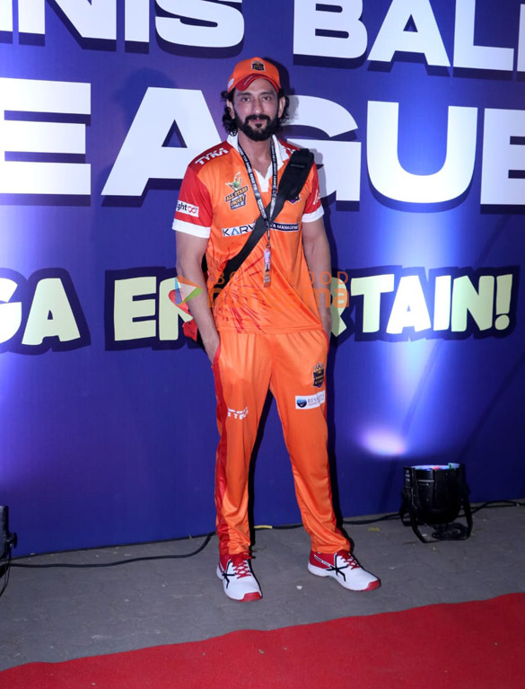 photos amitabh bachchan and others snapped at all star tennis ball cricket league 1