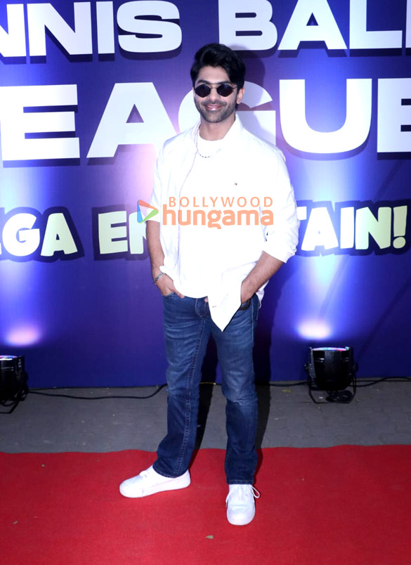 photos amitabh bachchan and others snapped at all star tennis ball cricket league 2