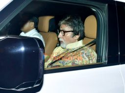 Photos: Amitabh Bachchan snapped at Pratiksha bungalow for Laxmi Pujan