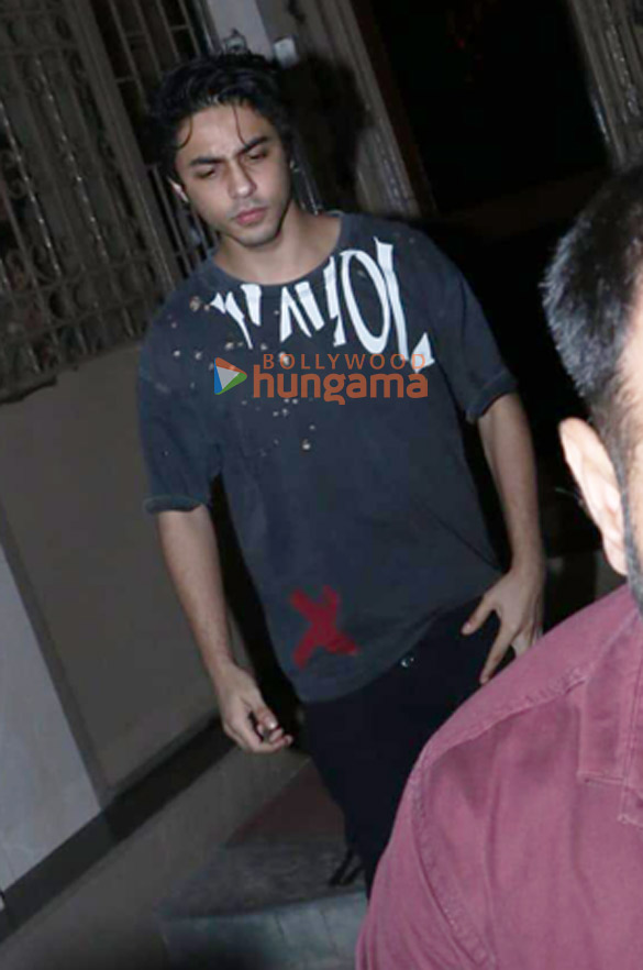 Photos: Aryan Khan snapped at a dubbing studio | Parties & Events