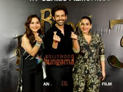 Photos: Kartik Aaryan, Vidya Balan, Madhuri Dixit and others grace the success party of Bhool Bhulaiyaa 3