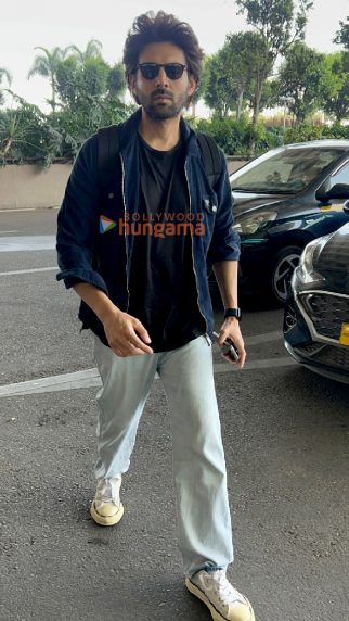 Photos: Kartik Aaryan, Vikrant Massey, Stebin Ben and Taha Shah Badussha snapped at the airport