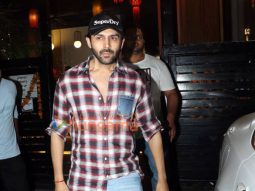 Photos: Kartik Aaryan snapped at Mizu in Bandra