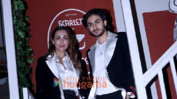 Photos: Malaika Arora snapped with son Arhaan Khan in Bandra