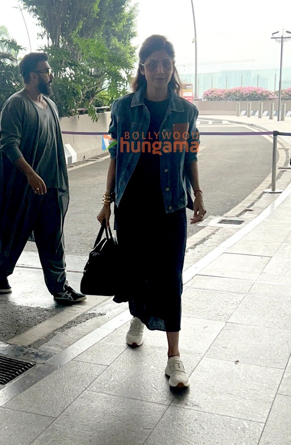 photos mouni roy farhan akhtar gauahar khan and others snapped at the airport 4
