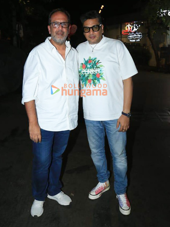 Photos: Mukesh Chabbra and Aanand. L. Rai snapped in Juhu | Parties & Events