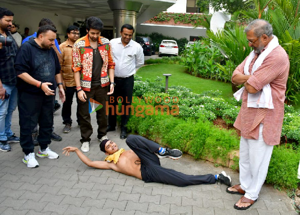 photos nana patekar utkarsh sharma and anil sharma promote their upcoming film vanvaas 6
