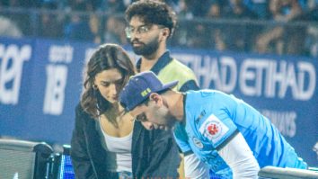 Photos: Ranbir Kapoor, Alia Bhatt snapped with their daughter Raha at Mumbai City FC match