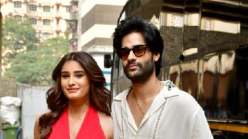 Photos: Rasha Thadani and Aaman Devgan snapped promoting Azaad