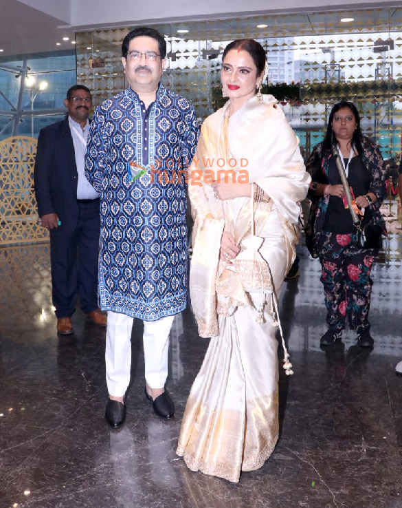 photos rekha snapped at the aditya vikram birla puraskars 2024 at nsci dome worli 1