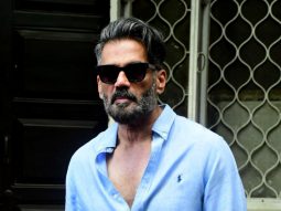 Photos: Suniel Shetty snapped at Krome Studio in Bandra