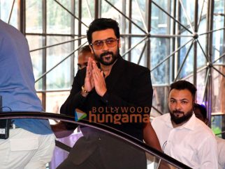 Photos: Suriya and others grace the press conference of Kanguva at Miraj Cinemas, Imax Wadala