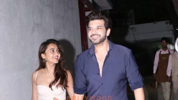 Photos: Tejasswi Prakash and Karan Kundrra snapped in Santacruz