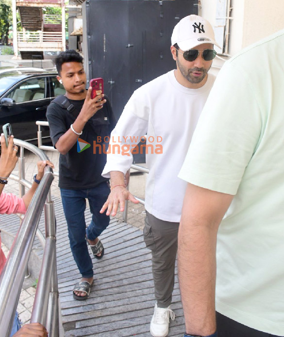 photos varun dhawan murad khetani and rohit dhawan visit pvr juhu to watch reactions to baby john teaser 6