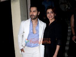 Photos: Varun Dhawan and Samantha Prabhu snapped promoting Citadel: Honey Bunny
