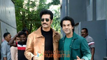 Photos: Vicky Kaushal and Rajkummar Rao snapped in Bandra