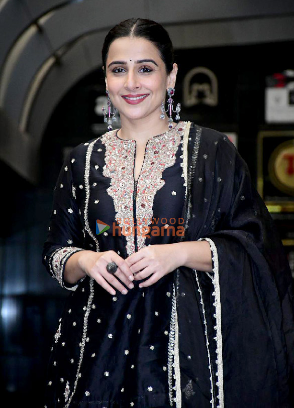 photos vidya balan spotted at rkf office for bhool bhulaiyaa 3 success interviews 3