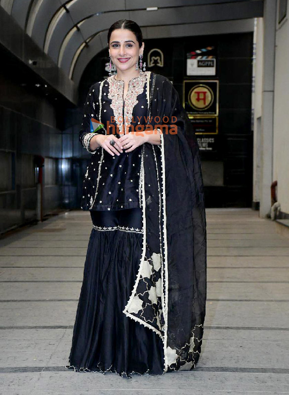 photos vidya balan spotted at rkf office for bhool bhulaiyaa 3 success interviews 4