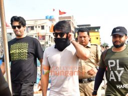 Photos: Yash and Kiara Advani snapped at Versova Jetty ahead of Toxic shoot