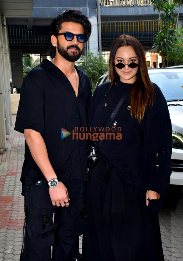 photos zaheer iqbal and sonakshi sinha snapped in andheri 2