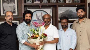 Rajinikanth meets Amaran team; congratulates Sivakarthikeyan and Kamal Haasan on the success, see pics