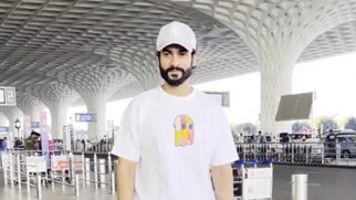 Sunny Kaushal and his white on blue casual airport look