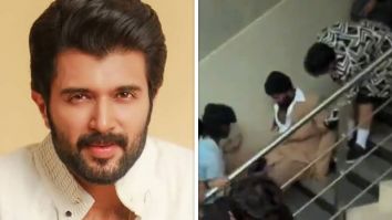 Vijay Deverakonda trips and falls down the stairs during ‘Sahiba’ promotions, video goes viral